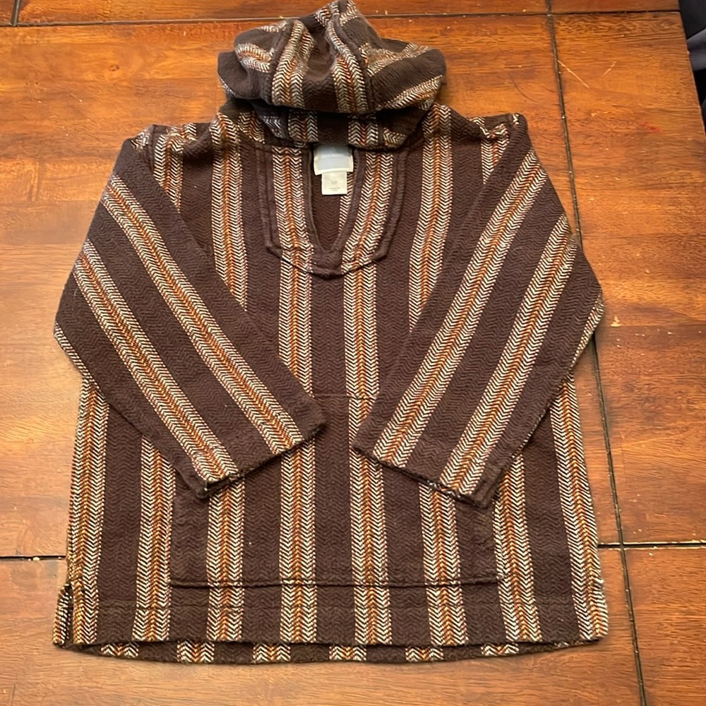 Old Navy Kids Baja Jacket Hooded Pullover, Size 3T